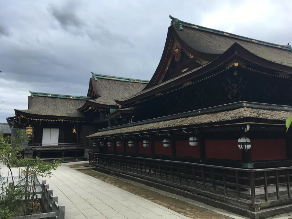 北野天満宮の御社殿